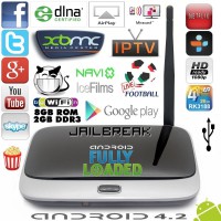 Android 4.2 Quad Core MEDIA Internet TV BOX NAVI-X IPTV XBMC HD Movie LIVE Sport